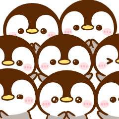 [LINEスタンプ] 小さなペンギン♡ちょこんと可愛い