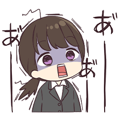 [LINEスタンプ] げんかい社畜ちゃん。
