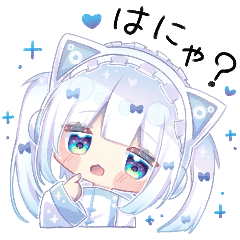 うさ耳パーカーちゃん Lineスタンプ みなづき